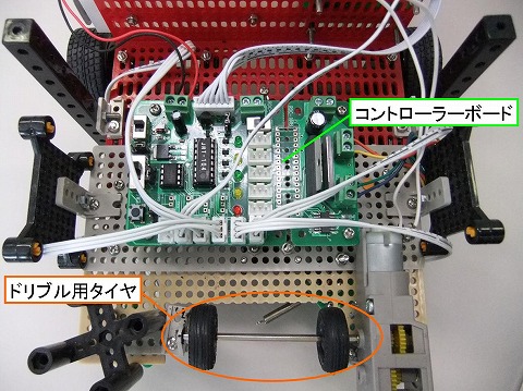 ロボット内部の図