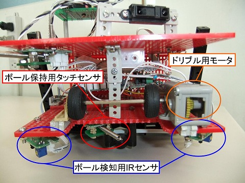 ロボット正面から見た図